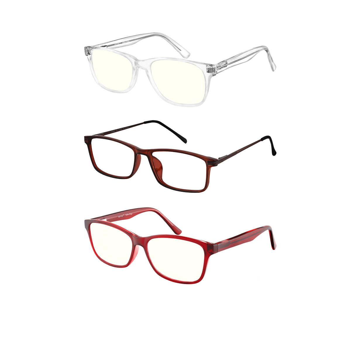rectangle multicolor reading-glasses